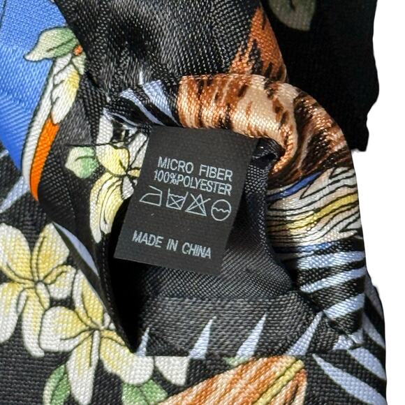 Aloha Melting Pot Hawaii Handmade Surfboard Floral Necktie‎ Novelty Tie - Picture 4 of 4